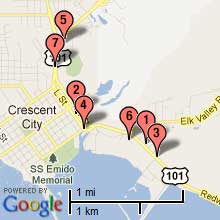 Crescent City Hotel Map