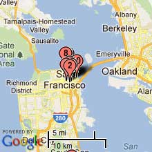 San Francisco Hotel Map