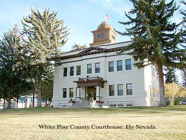 Courthouse in Ely Nevada