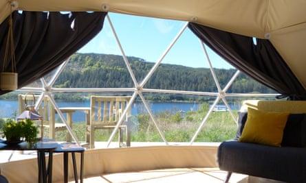 Eco bothy at Galloway Activity Centre