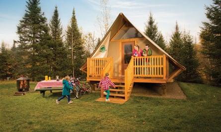 A hut in La Mauricie, Quebec